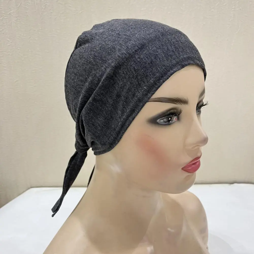 Elastic Breathable Hat for Women Stylish Ethnic Top Hat with Knotted Design for Outdoor Activities Lightweight Breathable for A