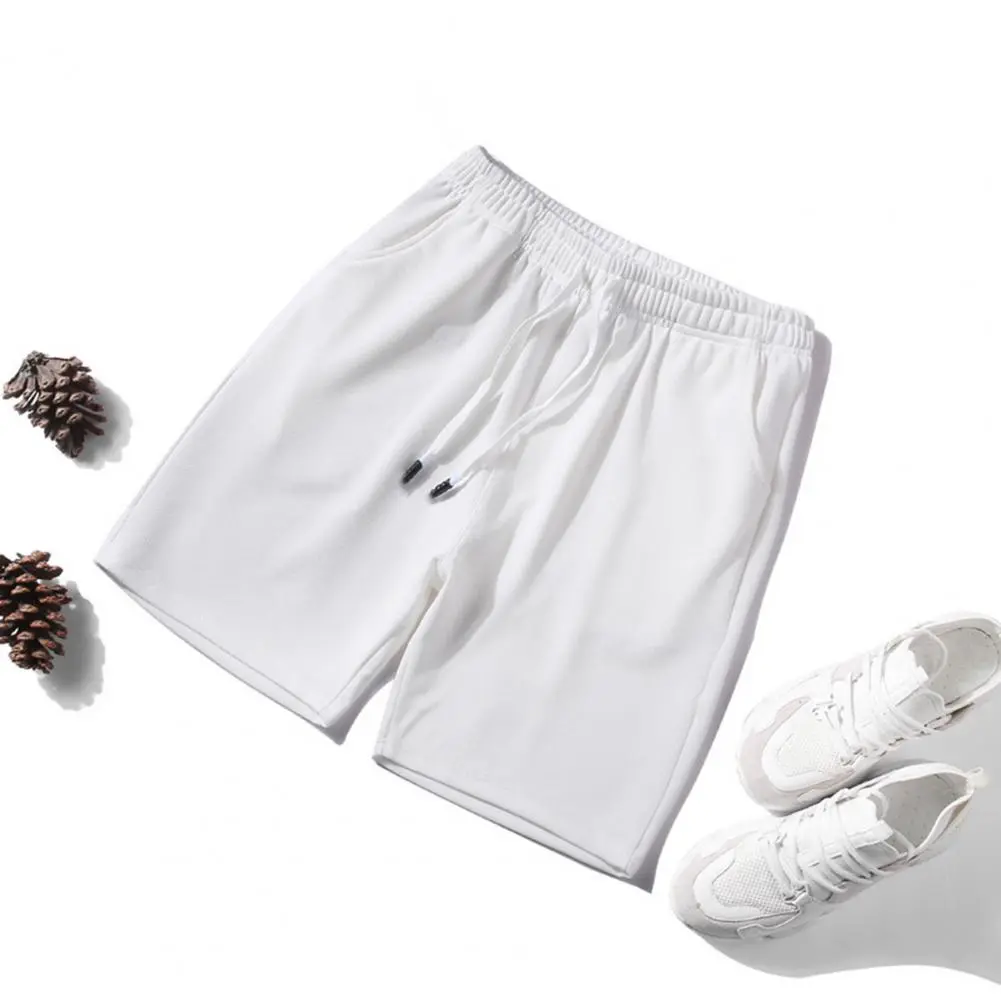 Summer Men Casual Shorts Quick Drying Drawstring Shorts Male Running Fitness Fast-drying Shorts Beach Short Pants