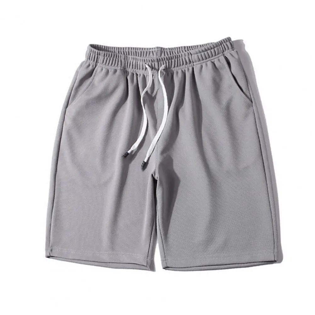 Summer Men Casual Shorts Quick Drying Drawstring Shorts Male Running Fitness Fast-drying Shorts Beach Short Pants