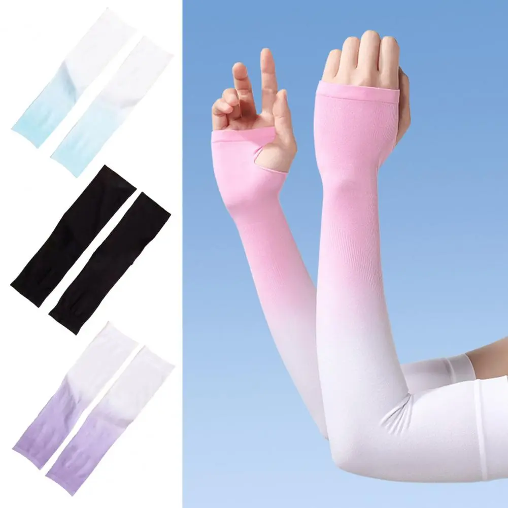 Long-lasting Sun Protection Sleeves Compression Arm Sleeves for Men Women Athletic Sun Protection Cover for Golf for Cycling