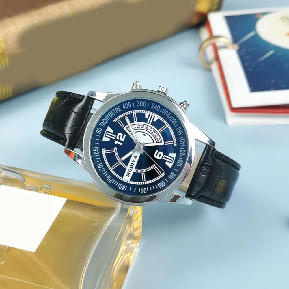 Luxury Unique Watches For Men Alloy Steel With Quartz Watches Simple Line Dial Business Party Fashion Men's Watches