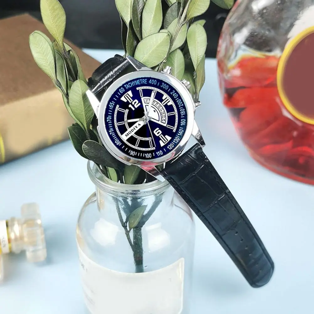 Luxury Unique Watches For Men Alloy Steel With Quartz Watches Simple Line Dial Business Party Fashion Men's Watches