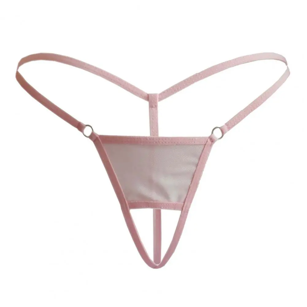 Women's Underwear Cotton Panties Lingerie Sexy Thong Solid Color G-String Female Pantys Briefs Underpants lntimates
