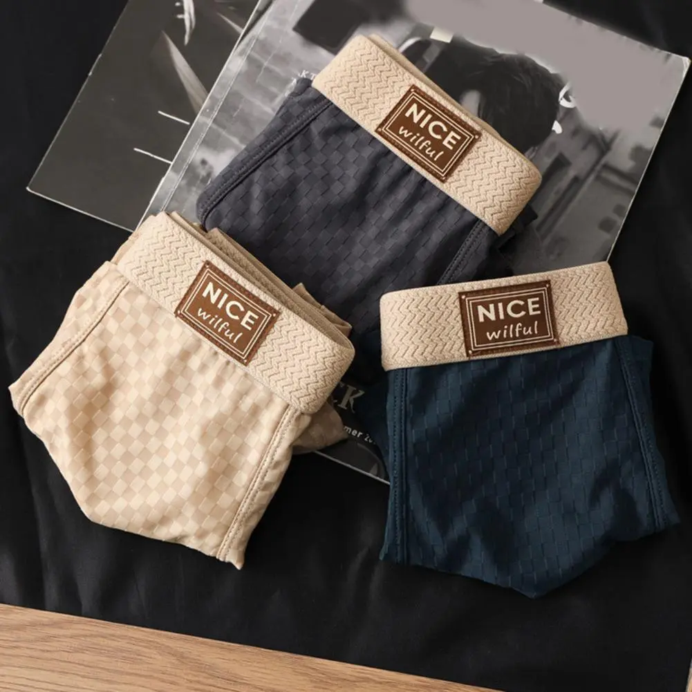 Plaid Men's Underwear Hombre Panties Boxershorts Comfortable Breathable Cotton Underwear Sexy Underwear Boxer Shorts