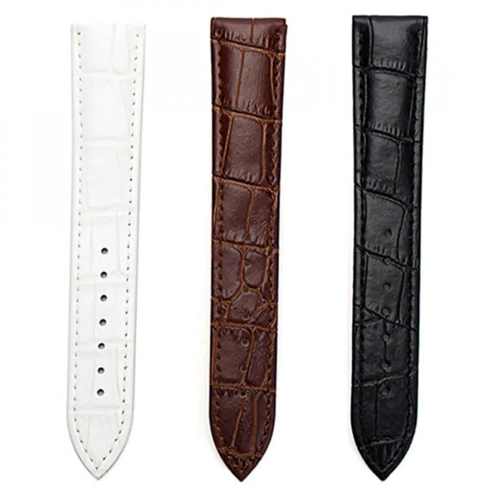 18/20/22mm  Steel Pin Buckle Vintage Leather Watch Bands Watch Band Strap Women Men Quartz Watch Wrist Belt Bracelet Watchbands