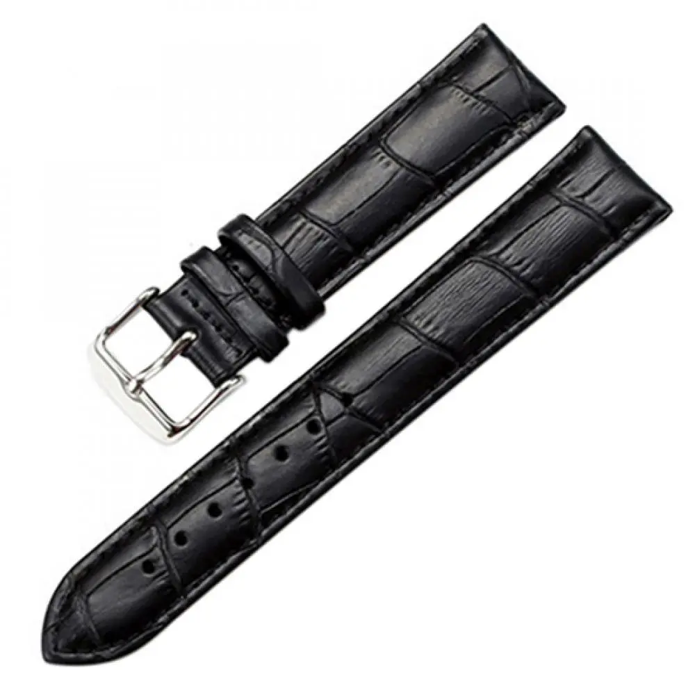18/20/22mm  Steel Pin Buckle Vintage Leather Watch Bands Watch Band Strap Women Men Quartz Watch Wrist Belt Bracelet Watchbands