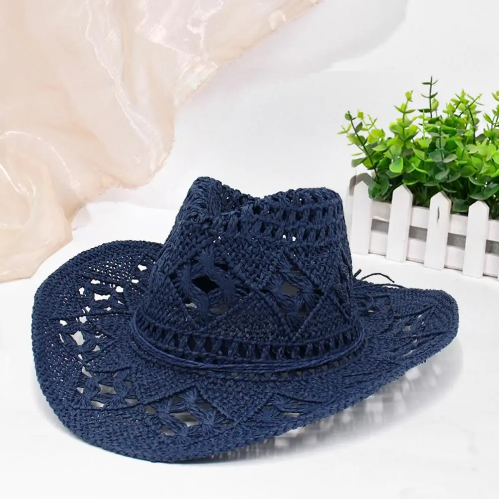 Straw Hat for Beach Women Straw Beach Hat Stylish Upf 50 Protection Straw Hat for Sun Protection Vacation Breathable Weaving