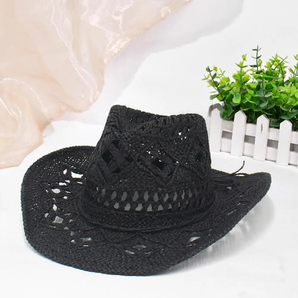 Straw Hat for Beach Women Straw Beach Hat Stylish Upf 50 Protection Straw Hat for Sun Protection Vacation Breathable Weaving
