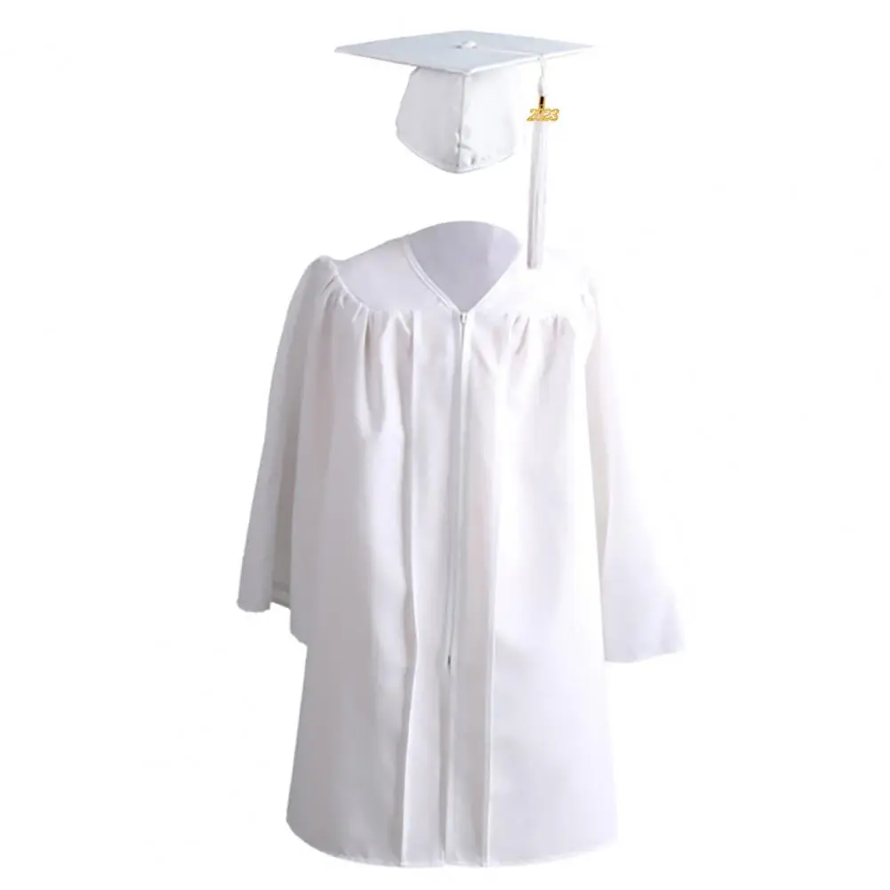 Kids Graduation Gown Suit Boys Girls Cap Gown Set Children Kid Toddler School Graduation Clothing Kindergarten Graduation Gown