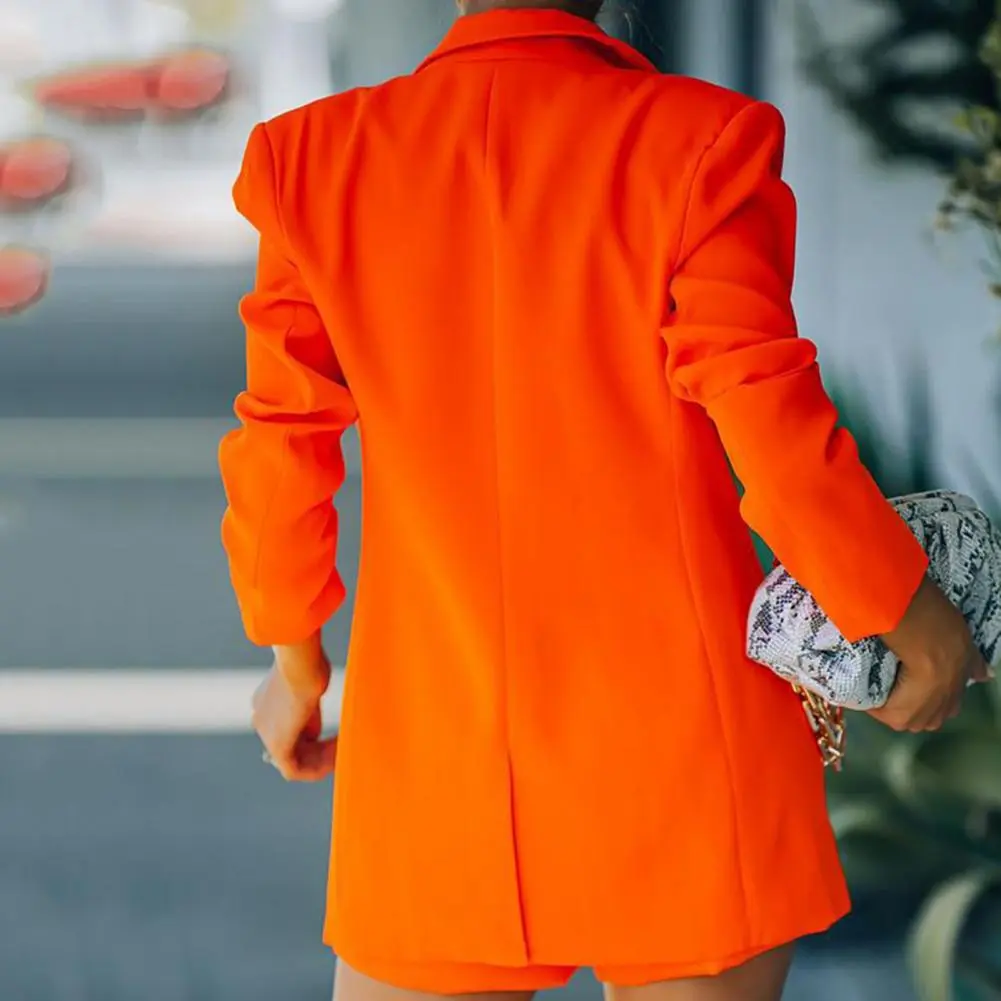 Summer Jacket Shorts Suit Women Office Outfit Temperament Lapel Neck Cardigan Short Suits Casual Thin Commuter Clothes