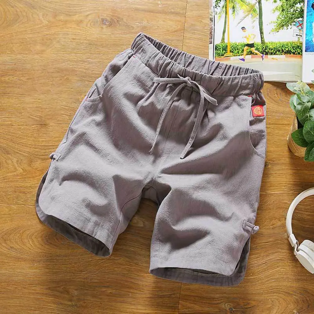 Drawstring Men Shorts Quick-drying Summer Elastic Waist Beach Shorts Casual Running Sport Shorts Men'S Street Pants Shorts шорты