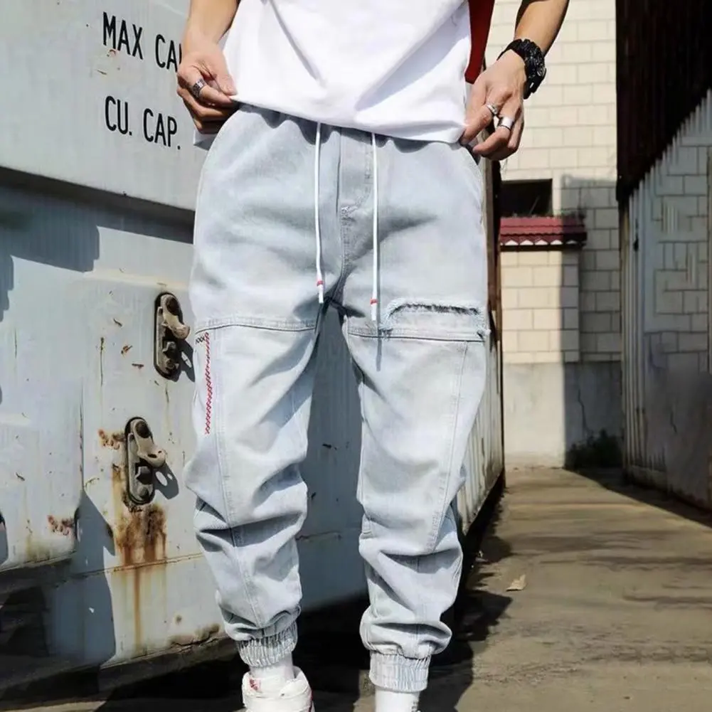 Autumn Winter Corduroy Sweatpants Men Baggy Joggers Casual Fleece Harem Pants Oversized 5XL Loose Dress-up Hip Hop Male Trousers
