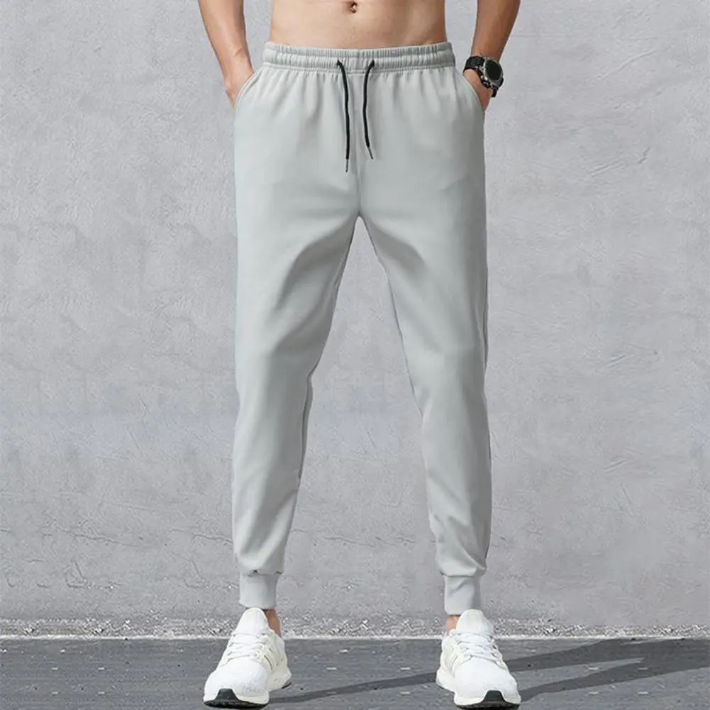 Summer Thin Harem Pants Men Streetwear Casual Joggers Mens Pants Sweatpants Ankle-length Pencil Pants Men Trousers ropa hombre