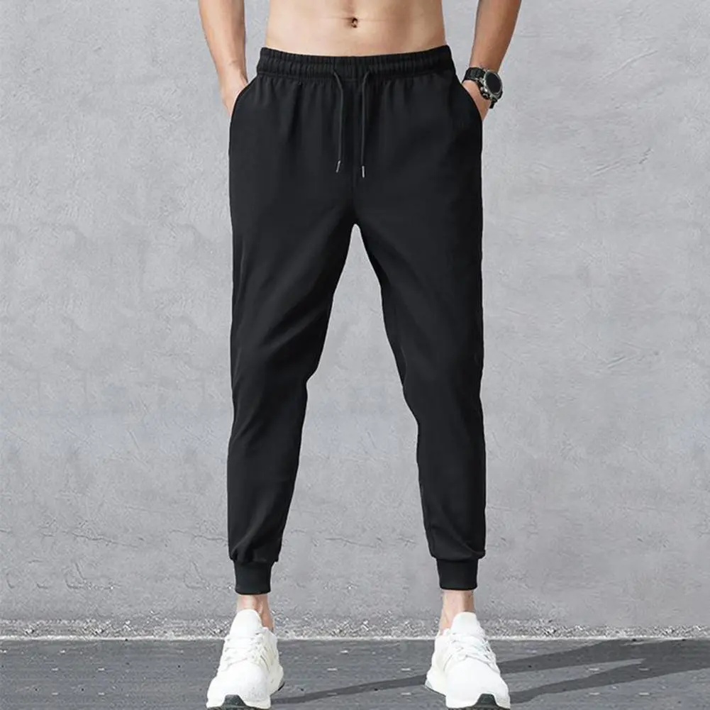 Summer Thin Harem Pants Men Streetwear Casual Joggers Mens Pants Sweatpants Ankle-length Pencil Pants Men Trousers ropa hombre