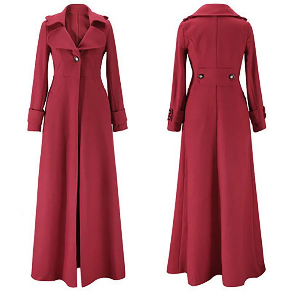 Woolen Women Overcoat Korean Style Loose Oversized Long Women Trench Coat Single Breasted Belted Lady Cloak Windbreaker Jackect
