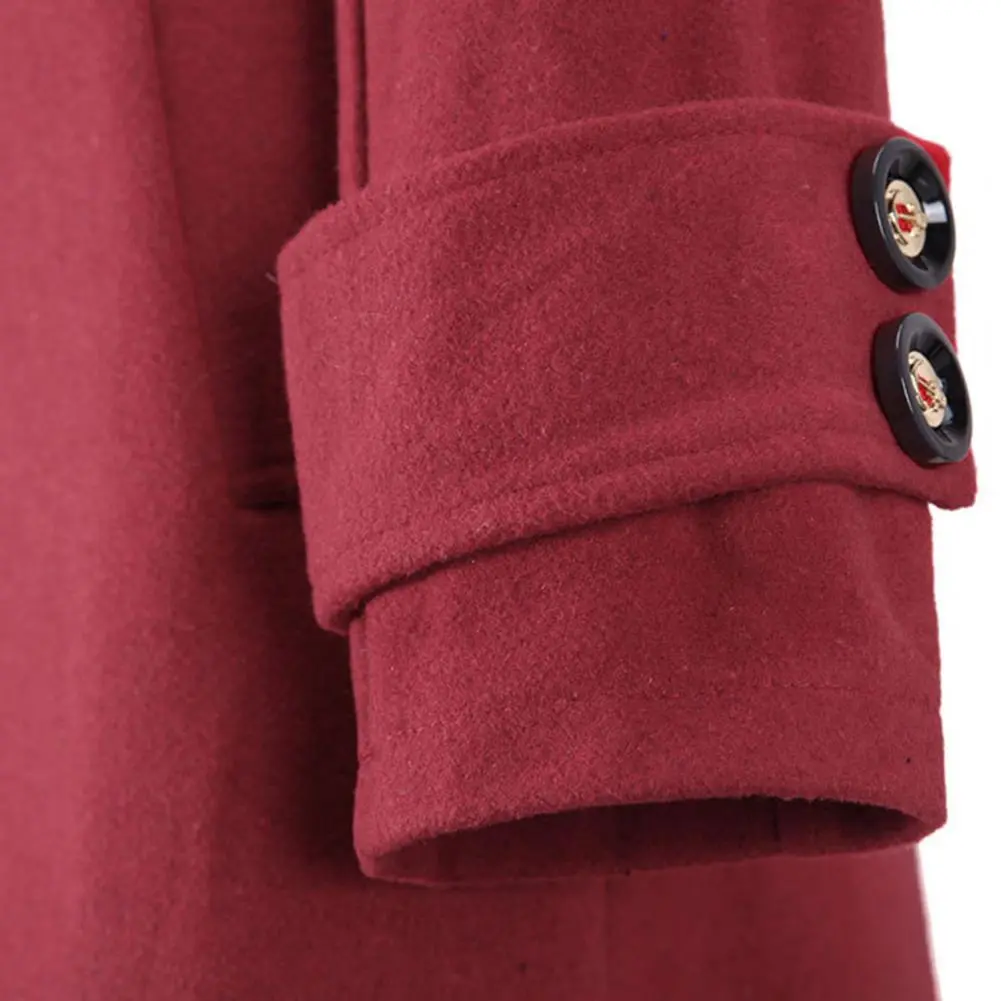 Woolen Women Overcoat Korean Style Loose Oversized Long Women Trench Coat Single Breasted Belted Lady Cloak Windbreaker Jackect