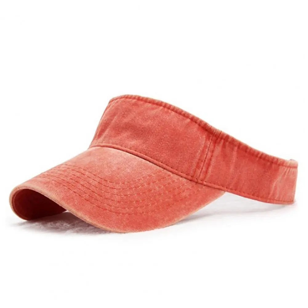 Denim Sun Hats Summer Men Women Baseball Hat Adjustable Sun Visor Uv Empty Top Tennis Running Sunscreen Sport Cap