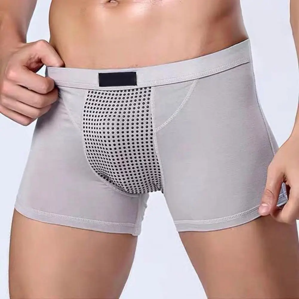 Magnetic Massage Underwear U Convex Magnetic Promote Growth Physiological Underwear Enlargement Soft Natural Men's Underwear