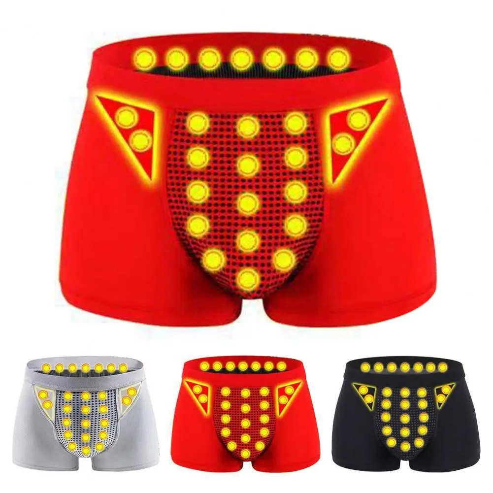 Magnetic Massage Underwear U Convex Magnetic Promote Growth Physiological Underwear Enlargement Soft Natural Men's Underwear