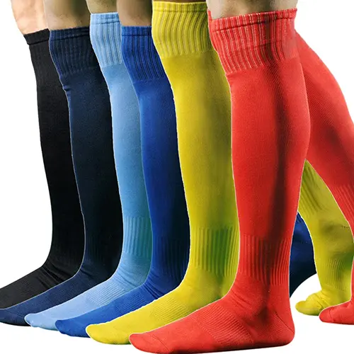 Men Fashion casual  Baseball Long Socks Over Knee High Socks New Year's Socks Sports Men Women Baseball Rugby Socks homme носки