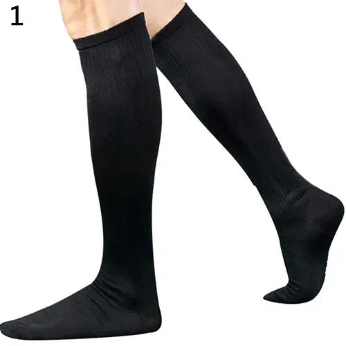 Men Fashion casual  Baseball Long Socks Over Knee High Socks New Year's Socks Sports Men Women Baseball Rugby Socks homme носки