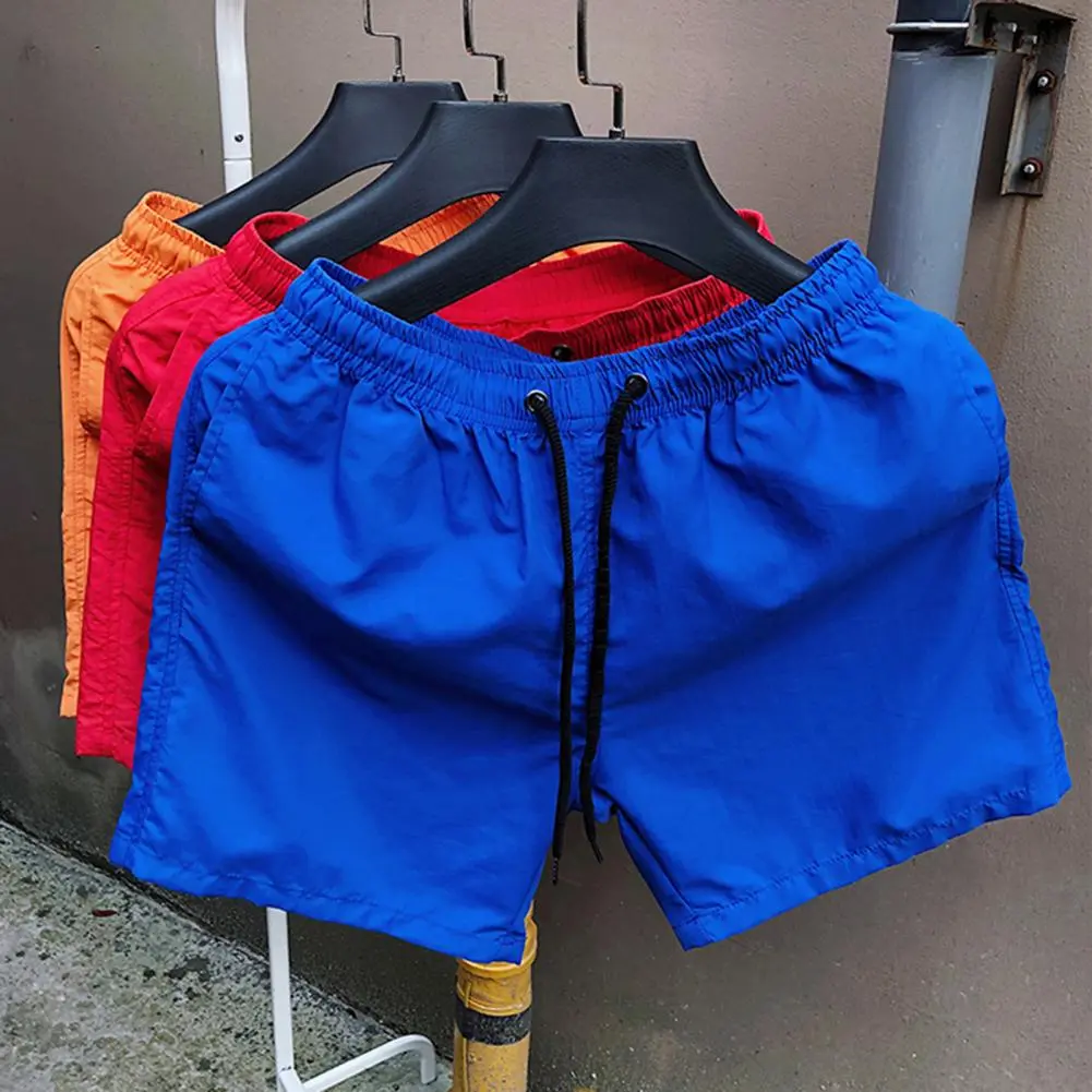 2024 Men Summer Shorts Casual Jogging Sport Short Pants Men Boardshorts Breathable Elastic Waist Beach Pants Basketball Trunks