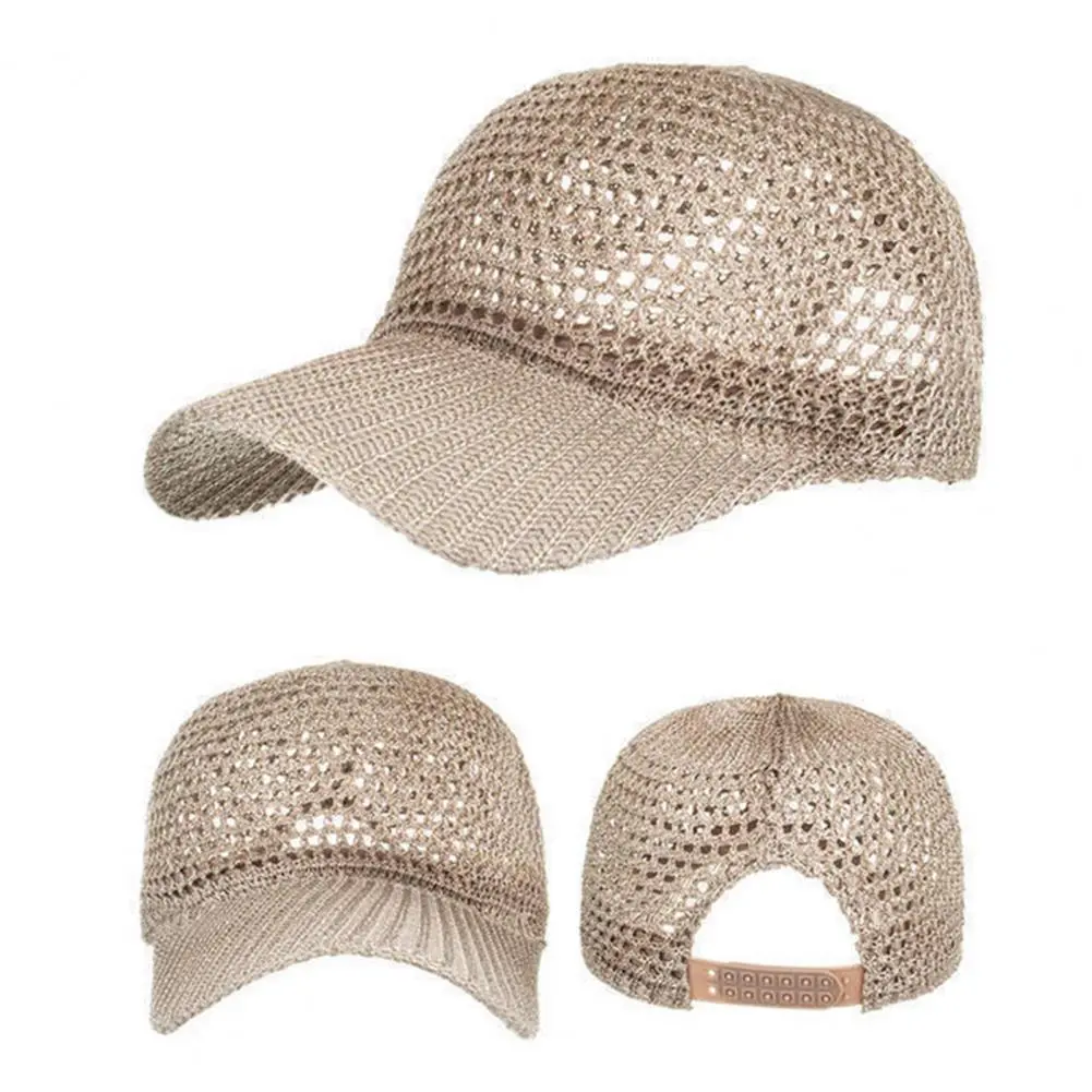 Quick-drying Baseball Cap Lightweight Sun Hat Quick-drying Mesh Baseball Cap for Men Women Curved Brim for Outdoor for Running