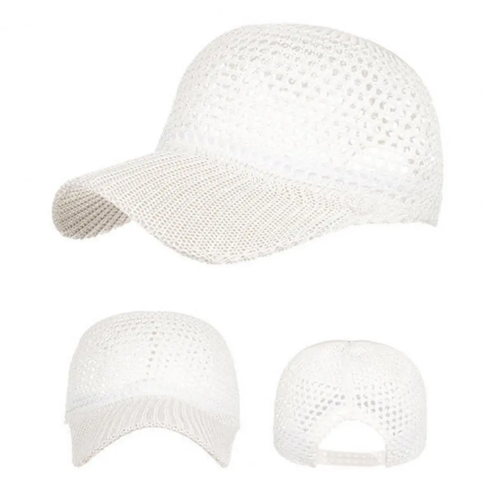 Quick-drying Baseball Cap Lightweight Sun Hat Quick-drying Mesh Baseball Cap for Men Women Curved Brim for Outdoor for Running