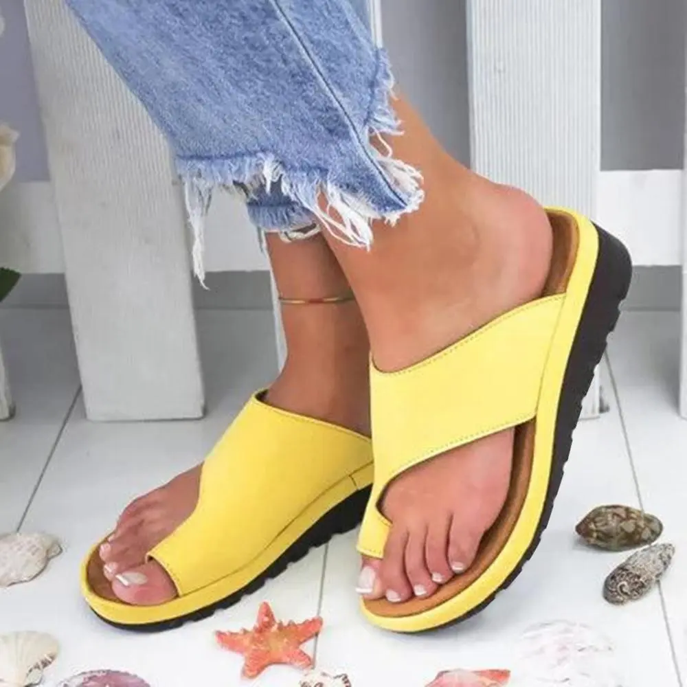 2021 Women's Sandals Fashion Women Summer Breathable Lightweight Flat Sole Sandals Slippers Shoes Beach Shoes Homewear Trendy