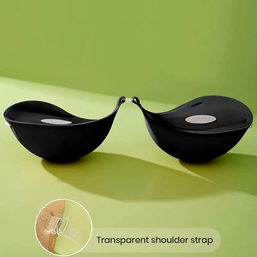 Sticky Pasties Nipple Covers Women Bra 2025 Invisible Silicone Women Chest Pad Sweat-proof Anti-slip Thickened Breast Support