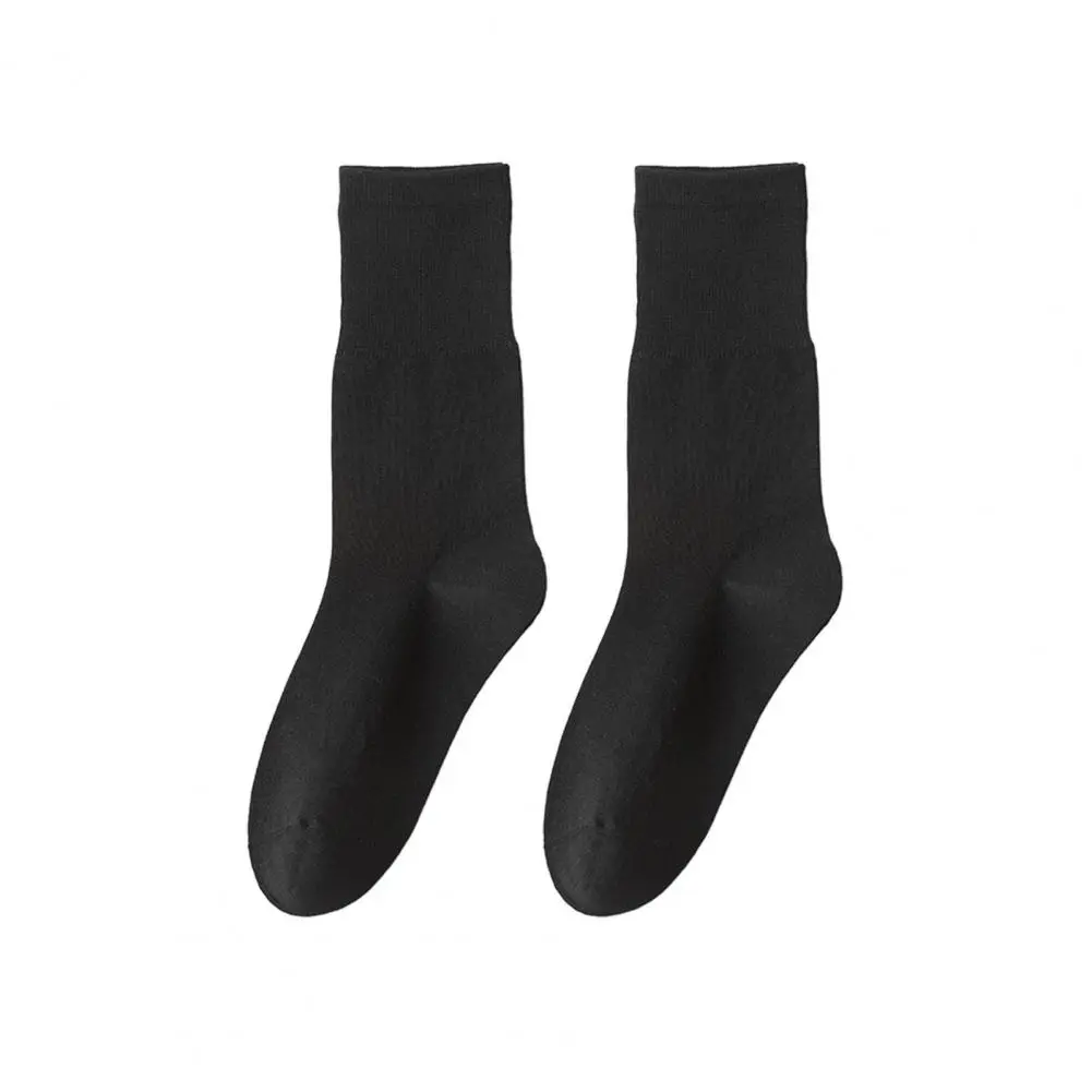 Soft Breathable Ankle Socks Simple Elegant Socks Soft Breathable Athletic Running Socks for Women Crew with Mid-tube Ankle