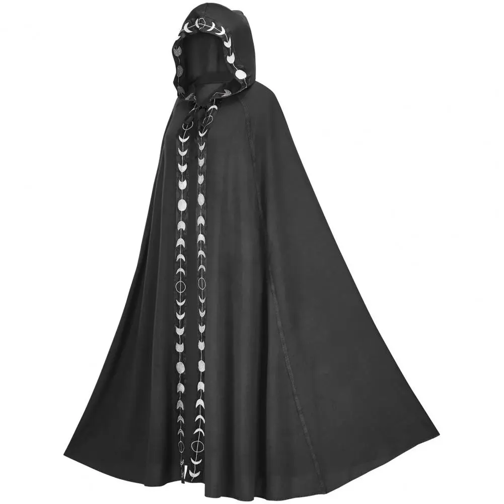 Medieval Cloak Cosplay Costumes Gothic Retro Hooded Cloak Capes Long Robes Jackets Coat Carnival Halloween Cape Cosplay Cloak