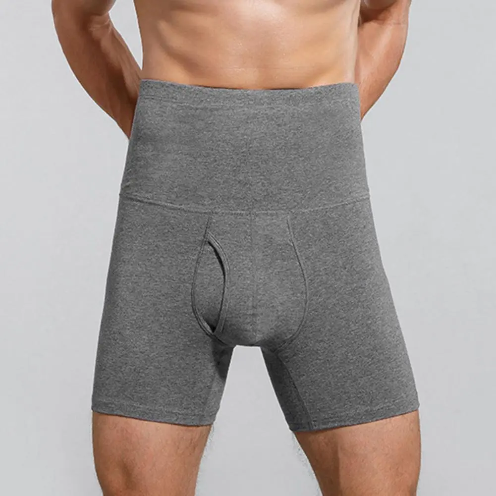 2025 L-4XL Handsome Men Cotton Underpants Thermal Underwear Wide Waistband Open Crotch Warm Cold Resistant Men Sports Shorts