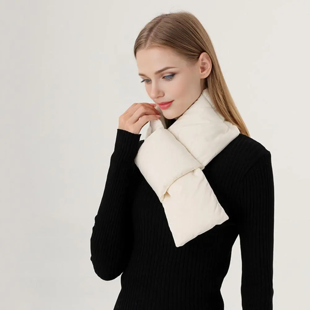 Winter Scarf High-density Windproof Scarf High-density Windproof Women's Down Scarf for Winter Outdoor Activities for Warmth