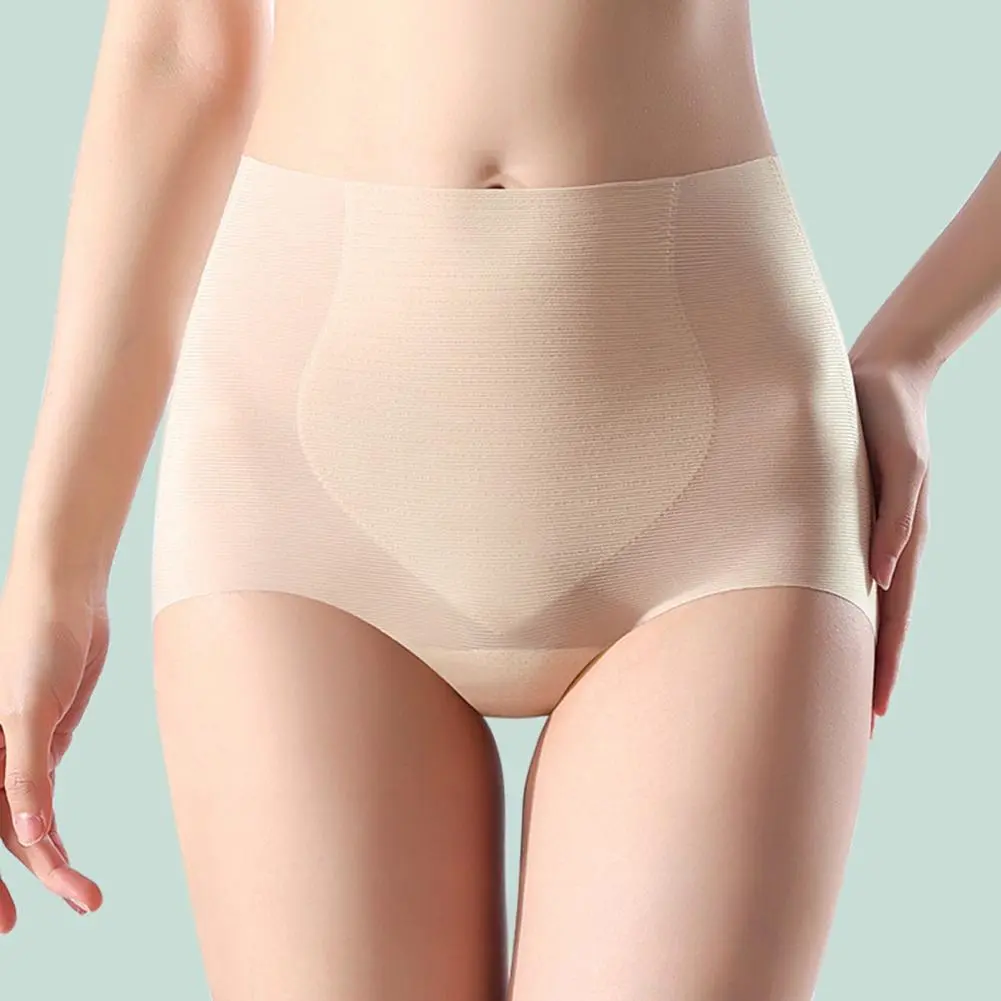 Women No Show Panties Ultra-thin Breathable Underwear High-waisted Panties for Women with Tummy Control Shapewear for Postpartum