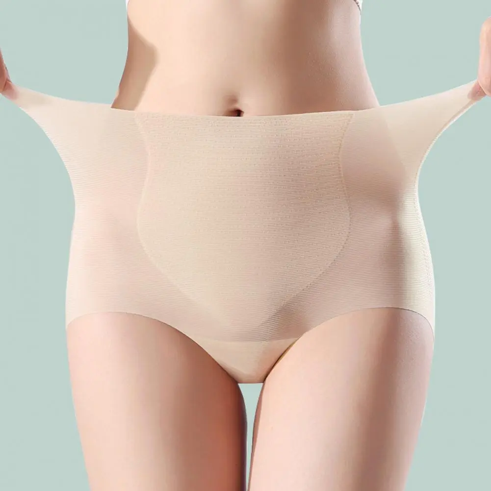 Women No Show Panties Ultra-thin Breathable Underwear High-waisted Panties for Women with Tummy Control Shapewear for Postpartum