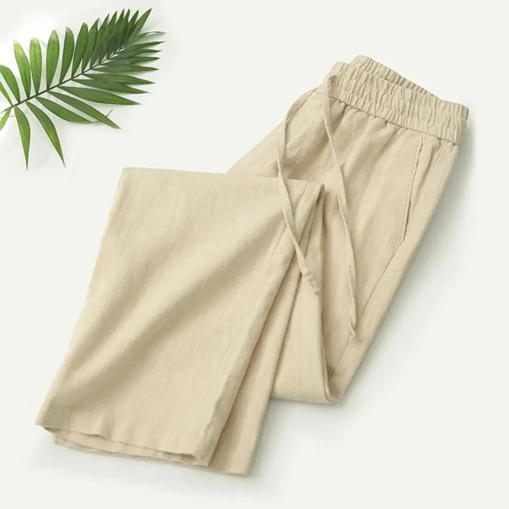 Comfortable Lounge Pants for Men Men Casual Sweatpants Versatile Men's Casual Trousers with Adjustable for Comfortable