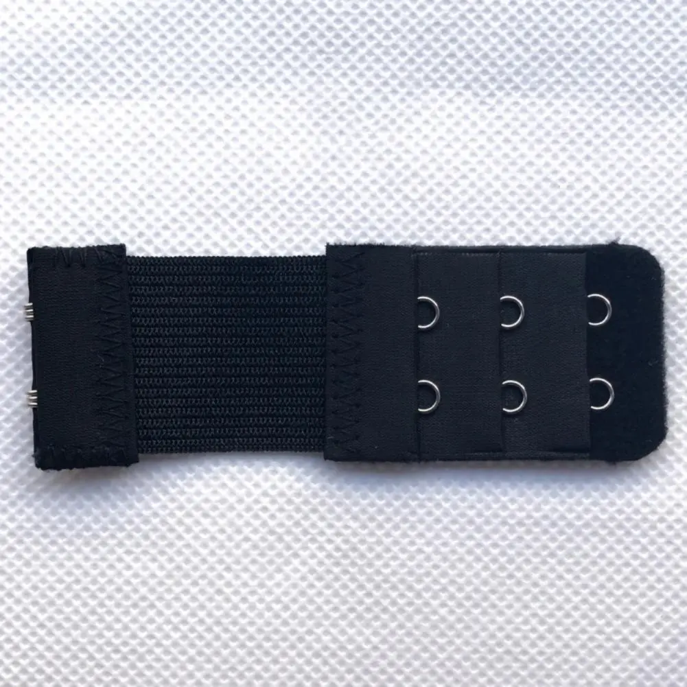 Universal Bra Extender 3 Rows 2 Hooks Brassiere Band Extension Straps for Women Bra Extension Hook Adjustable Bra Strap Extender