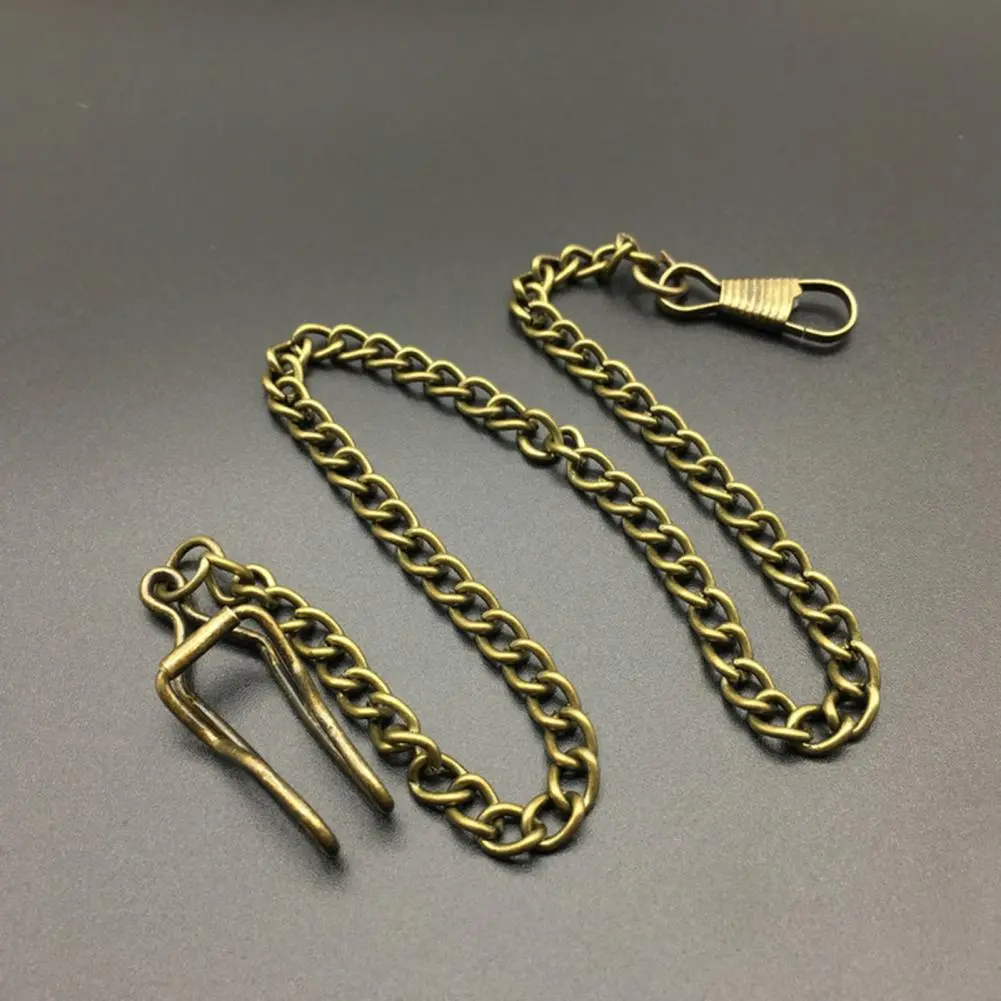 Vintage Pocket Watch Link Chain Necklace Twisted Chain Loop Clavicle Chains Metal Aluminum Bag Chain Replacement Parts 2025