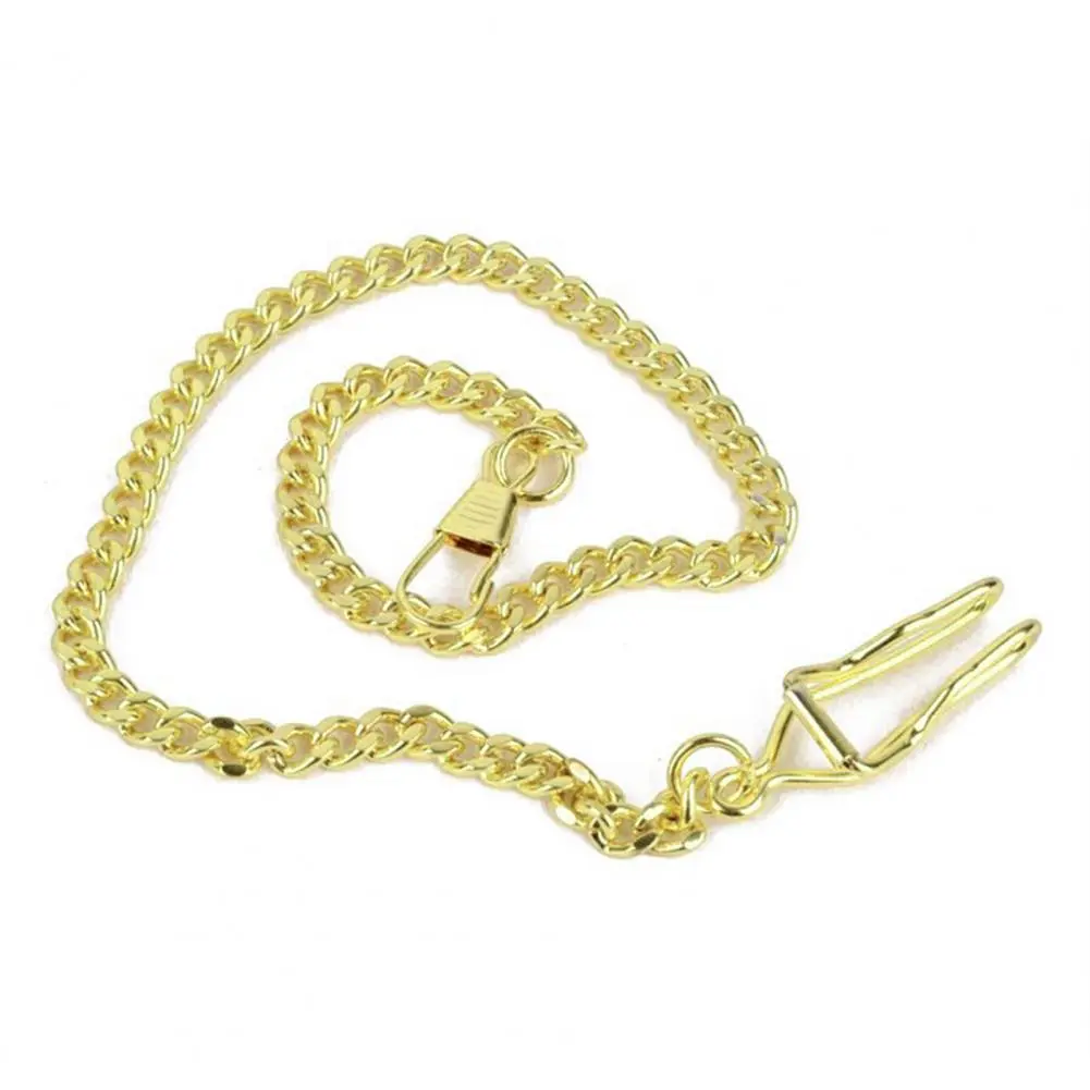 Vintage Pocket Watch Link Chain Necklace Twisted Chain Loop Clavicle Chains Metal Aluminum Bag Chain Replacement Parts 2025