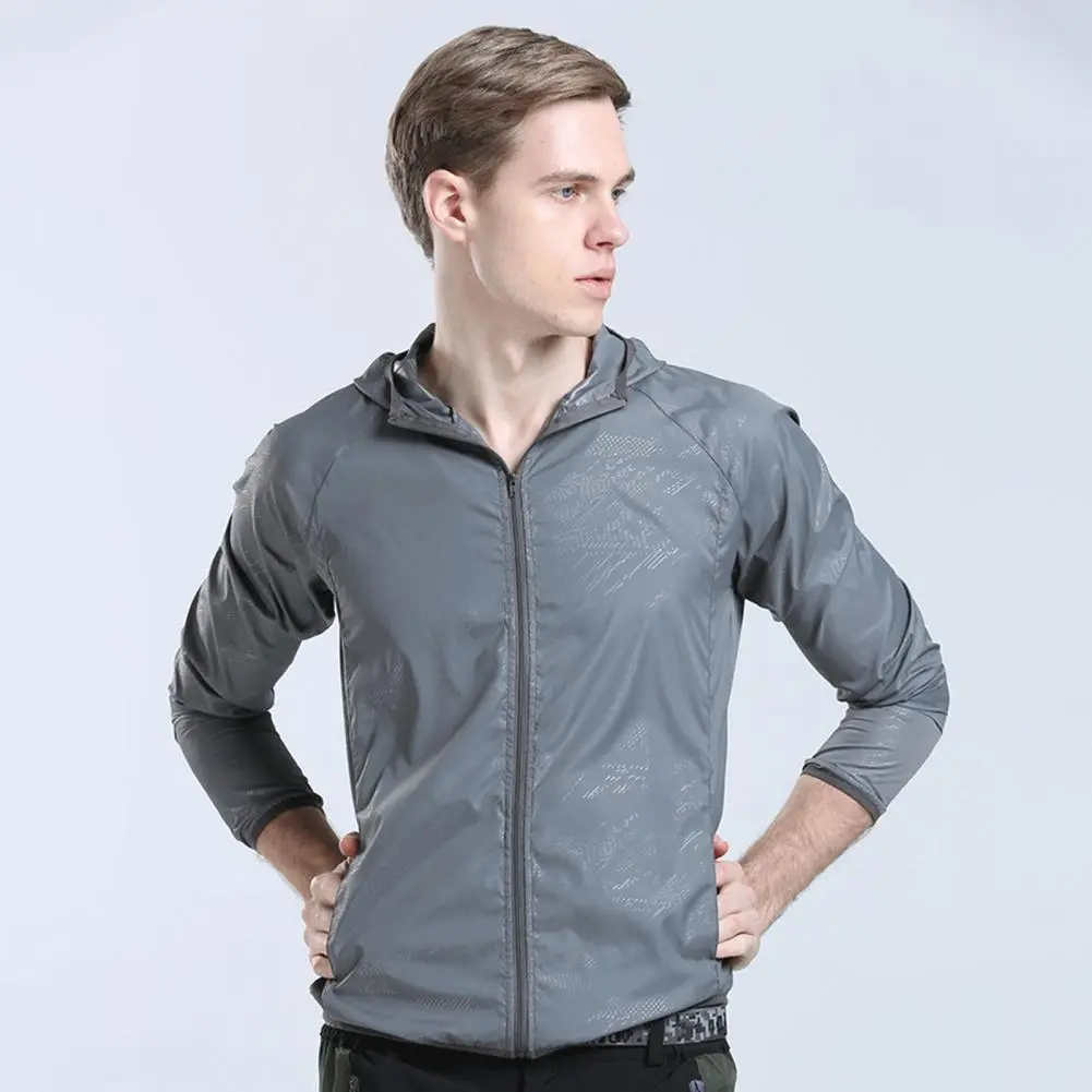 Camping Rain Jacket Men Women Waterproof Sun Clothing Fishing Hunting Clothes Quick Dry Skin Windbreaker With Pocket