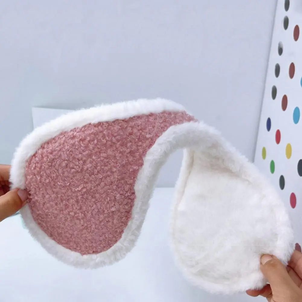 Easy-wearing Women Earmuffs Friendly to Skin Decorative Casual Thicken Winter Adult Warm Earmuffs Plush Ear Warmer