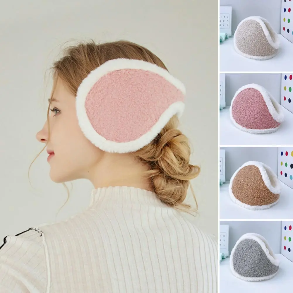 Easy-wearing Women Earmuffs Friendly to Skin Decorative Casual Thicken Winter Adult Warm Earmuffs Plush Ear Warmer