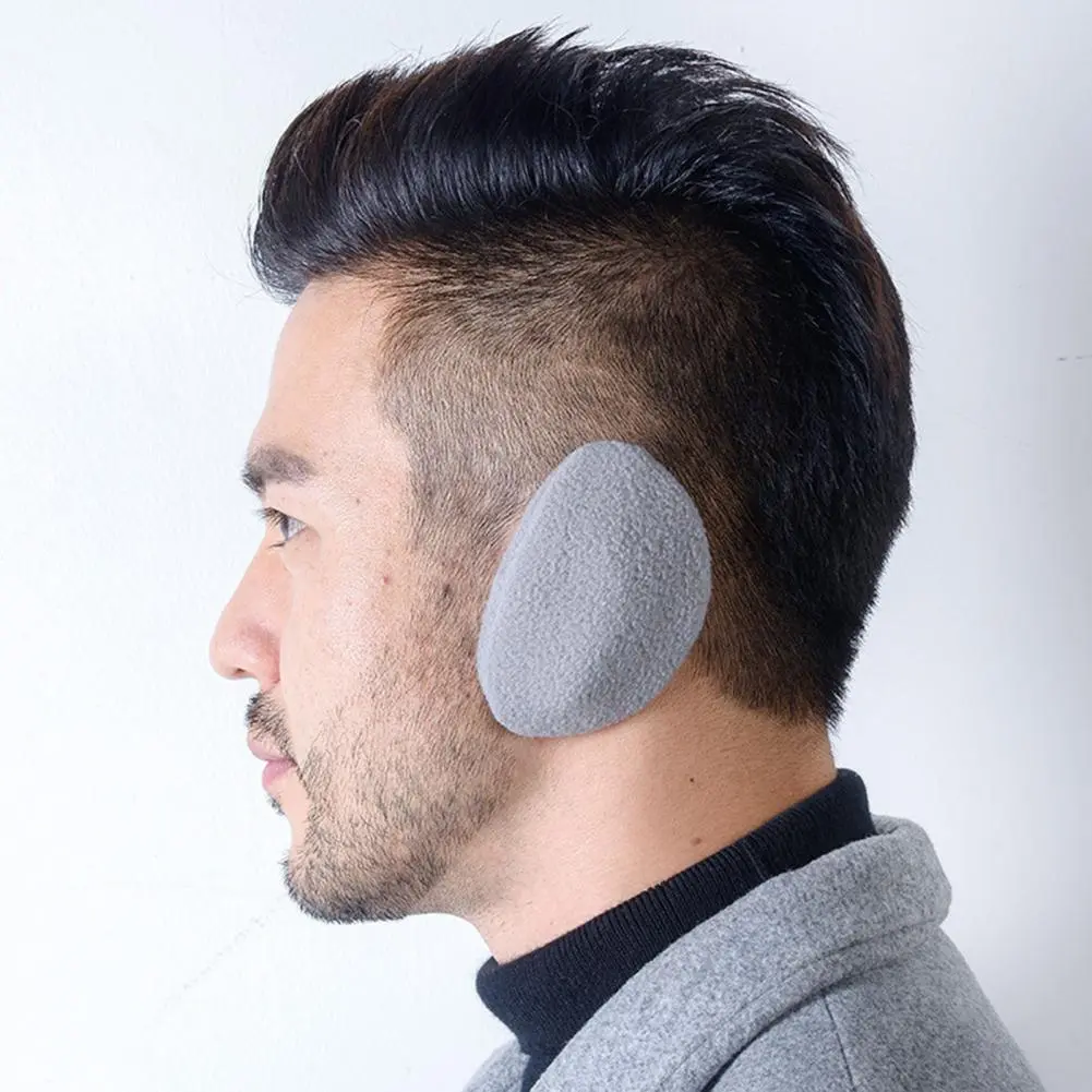 Thicken Bandless Ear Muffs Fleece Soft Plush Ear Warmer Winter Warm Earmuffs Outdoor Cold Earmuffs Ear Cover Ear Caps