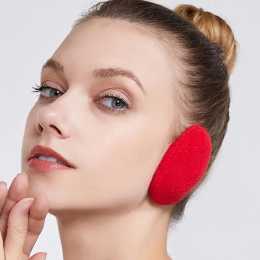 Thicken Bandless Ear Muffs Fleece Soft Plush Ear Warmer Winter Warm Earmuffs Outdoor Cold Earmuffs Ear Cover Ear Caps