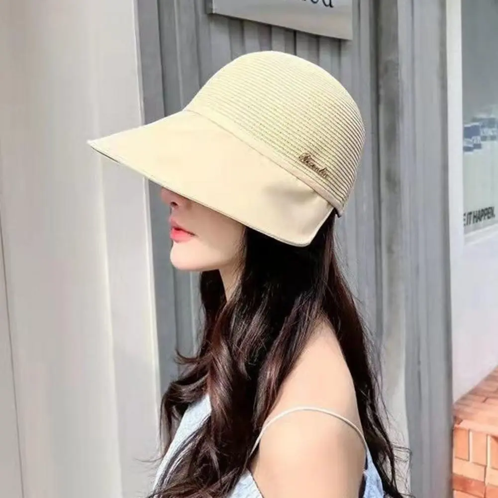 Women Fisherman Hat Clock-shaped Basin Hat Stylish Women's Fisherman Style Sun Hat with Adjustable Design for Summer for Fishing