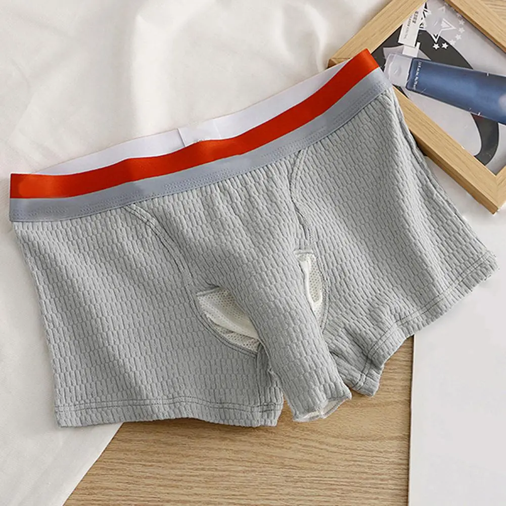 2025 M-2XL Men Boxers Elephant Nose Bulge Pouch Soft Independent Pouch Men Briefs Letter Print Men Underpants Underwear