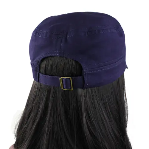 Classic Women Men Adjustable Plain Vintage Army Military Cadet Style Cap Hat Solid Color Men's Casual Army Cap bone masculino