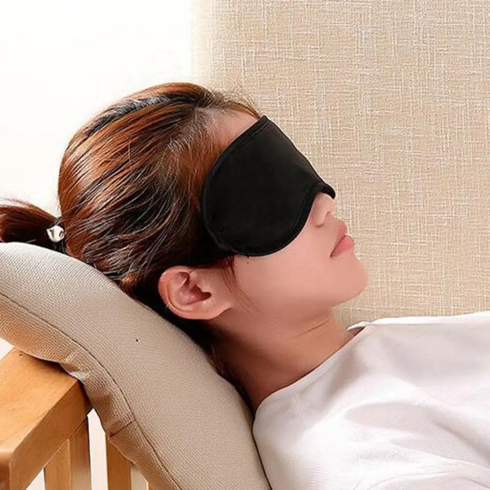 10/12Pcs Sleep Eye Mask Shade Cover Blindfold Night Sleeping Travel Aid Sleeping Mask Blindfold Eyepatch Eye Blackout Cover