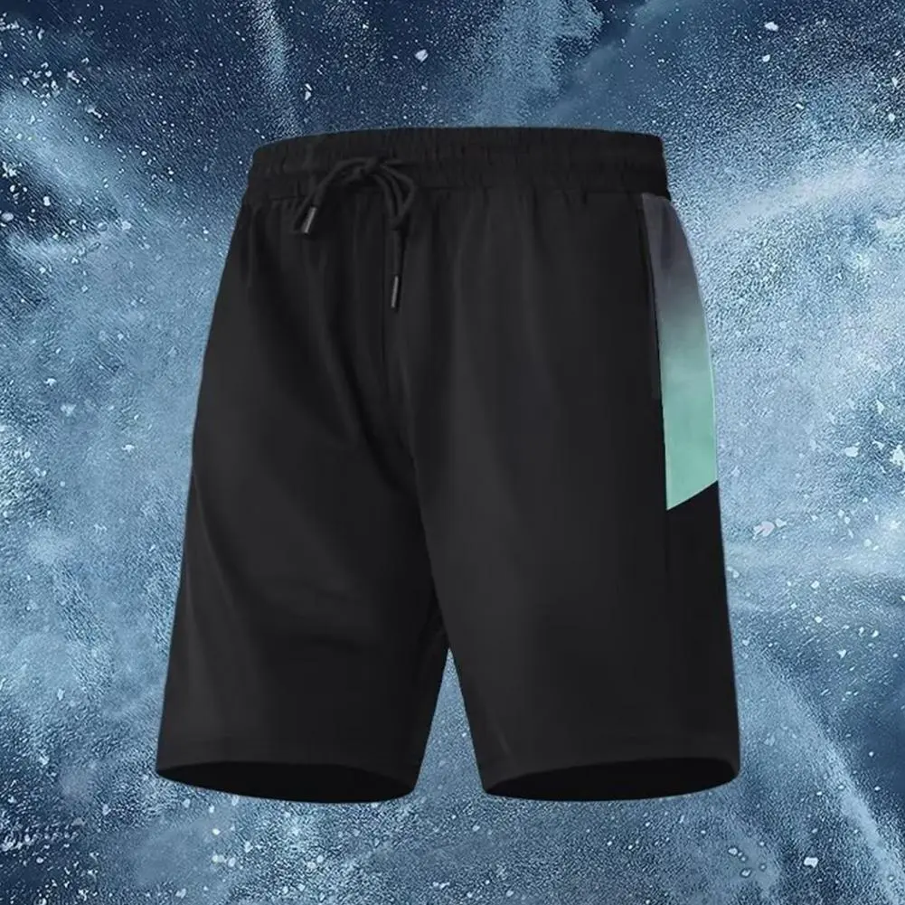 Training Shorts with Drawstring Waist Quick-drying Breathable Shorts Quick-dry Men's Sport Shorts with Adjustable for Running
